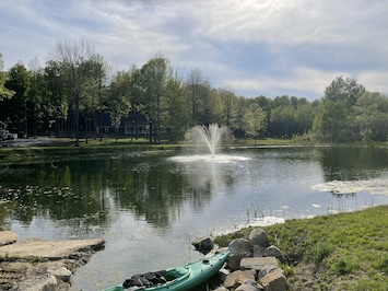 Pond paddle boat and kayak 