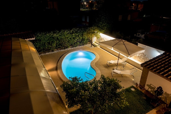 Alberca al aire libre