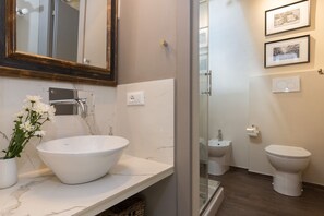 Shower, hair dryer, bidet