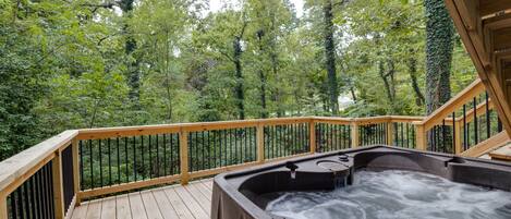 Bain à remous extérieur