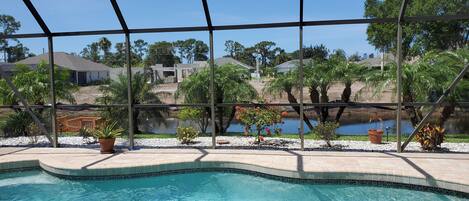 Außenpool, beheizter Pool