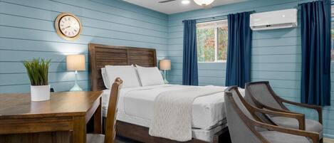 1 habitación, tabla de planchar con plancha, wifi gratis y ropa de cama