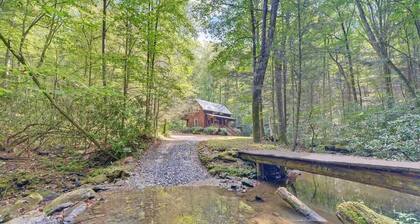 3BR Cabin in Appalachian Mountains! -dog friendly, firepit, creek in yard