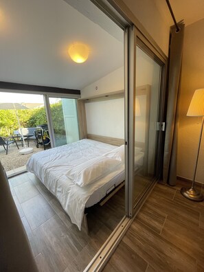 1 Schlafzimmer, Zimmersafe, Bügeleisen/Bügelbrett, Reisekinderbett