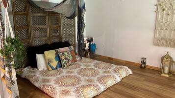 2 makuuhuonetta, ilmainen Wi-Fi, vuodevaatteet