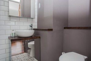 Basic Apartment, 1 King Bed | Bathroom