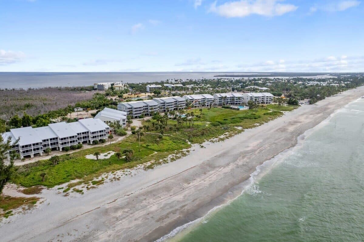 Accommodatie ligt op het strand