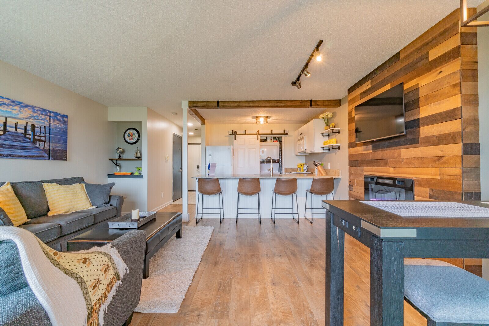 Waterfront condo on Grand River