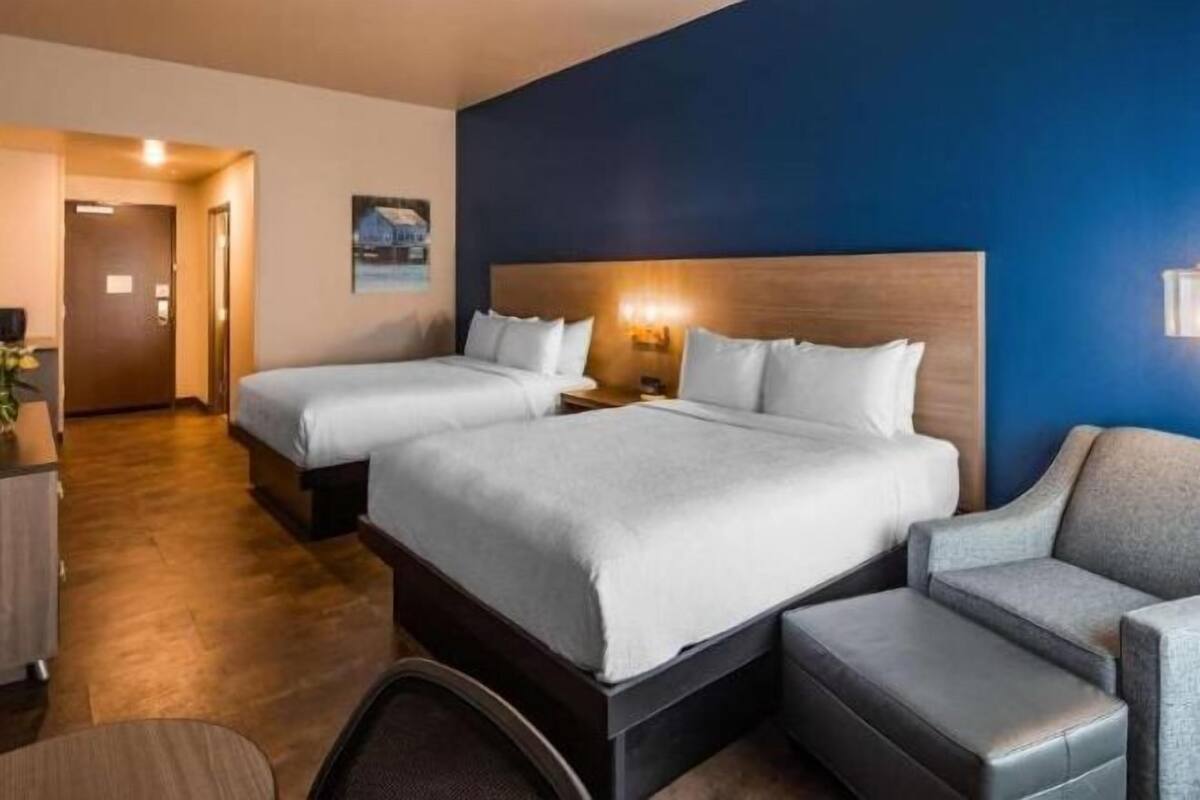 Ropa de cama hipoalergénica y escritorio