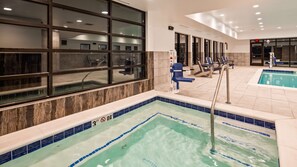 Indoor pool, sun loungers - The Forge Hotel, BW Signature Collection (Anaconda)