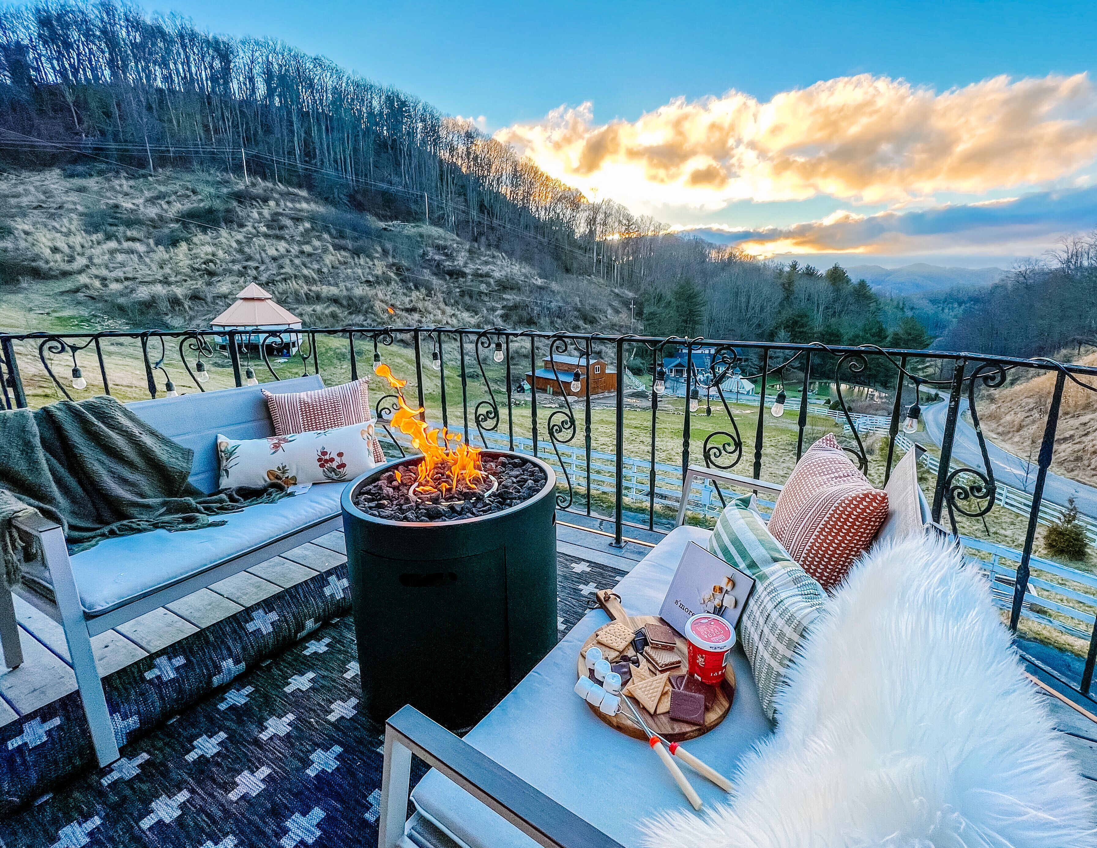 Overnattingsstedets uteområder