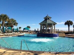 Indoor pool, outdoor pool