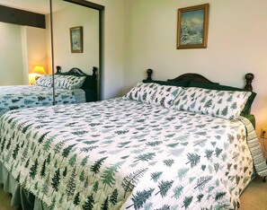 2 bedrooms, iron/ironing board, free WiFi, bed sheets