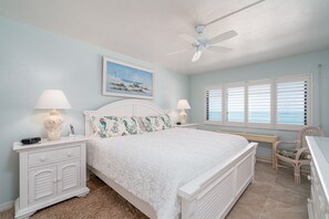 2 bedrooms, desk, iron/ironing board, travel crib