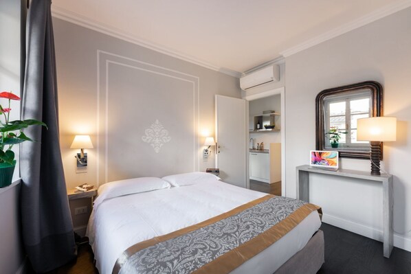 1 chambre, fer et planche à repasser, Wi-Fi, draps fournis