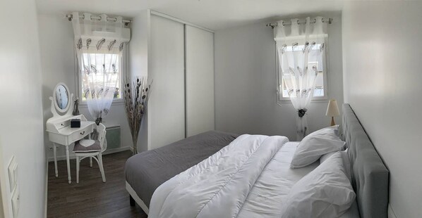 2 bedrooms, free WiFi - Nice apartment at about 200 m from the beach (PLOEMEUR)