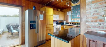 Oceanfront, Dog-Friendly Home with Fireplace, Ocean View, Beach Access & WiFi