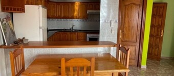 An oasis with a double panoramic view over the ocean and the mountain El Teide 1