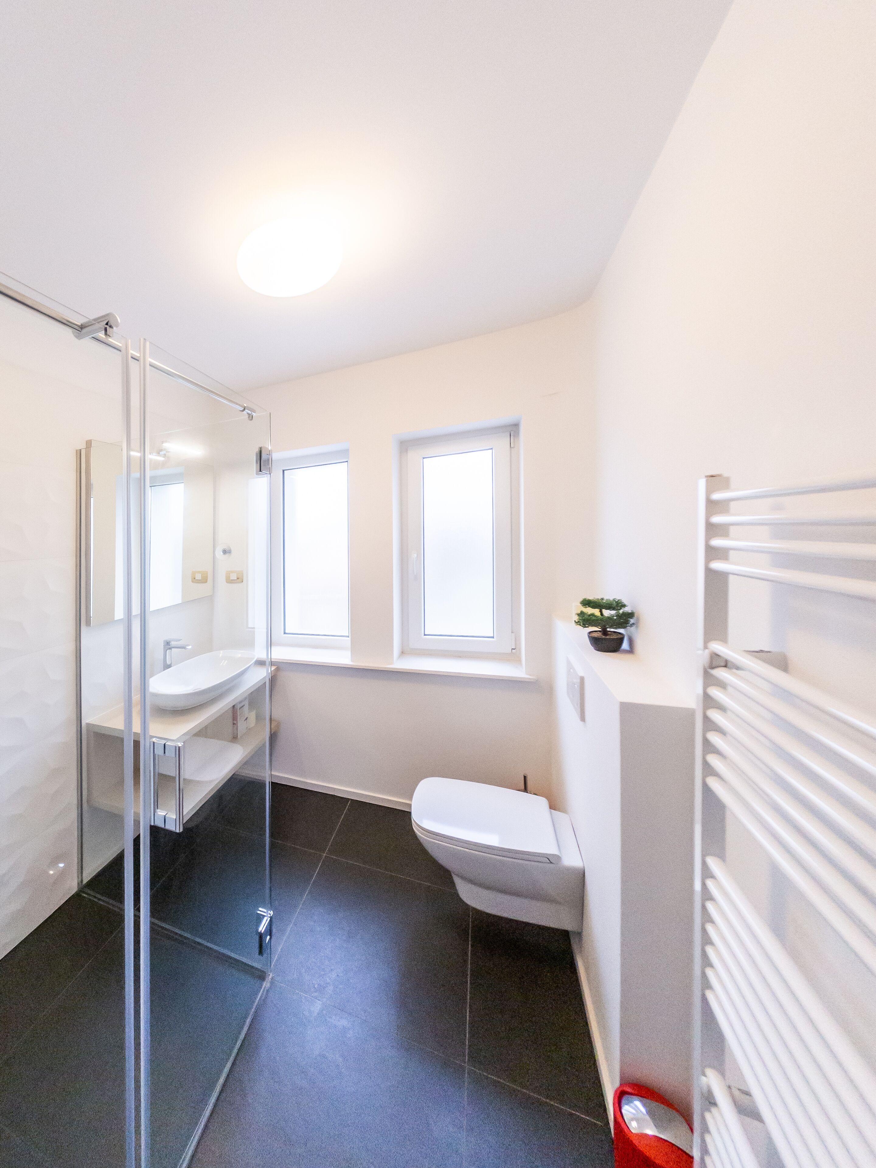 Dutxa, assecador de cabells, tovalloles i sabó 