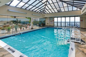 Indoor pool, outdoor pool