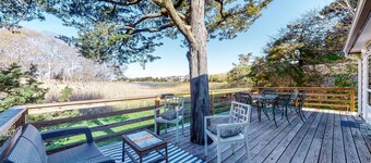 Dog-Friendly Downtown Home w/Free WiFi, Deck, Water Views, & Partial A/C