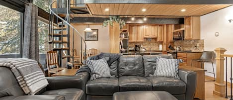 Télévision, cheminée