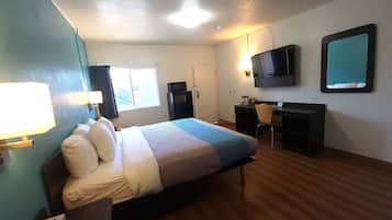 Desk, rollaway beds, free WiFi, bed sheets