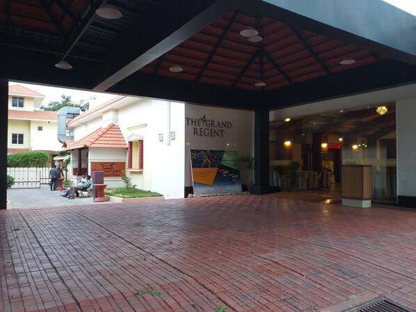 Entrada de la propiedad