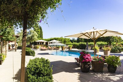 Tuscan villa nestled in the vineyard - Villa Riposo