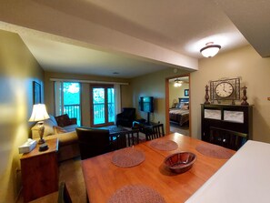 Condo (Serenity Ridge - POOLS - Great Balcon) | Living room | DVD player - Serenity Ridge (Branson West)