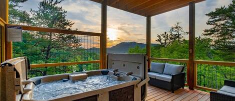 Baignoire à remous extérieure