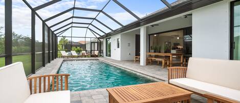 Außenpool, beheizter Pool