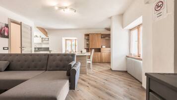 Fernseher, Kamin