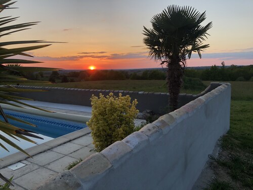 Exclusive Use Private Rural 4 bed Detached Farmhouse, 6 Hectares, Stunning Views