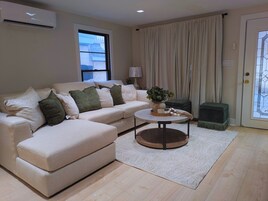 Family House | Living area | 50-inch Smart TV with digital channels, TV, Netflix