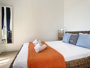 1 bedroom, iron/ironing board
