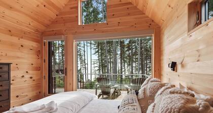 Rock Camp - Exquisite cottages on Mooselookmeguntic Lake, just featured in Maine Homes magazine