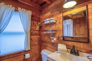 Shower, towels