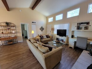 Smart TV, DVD player, ping pong