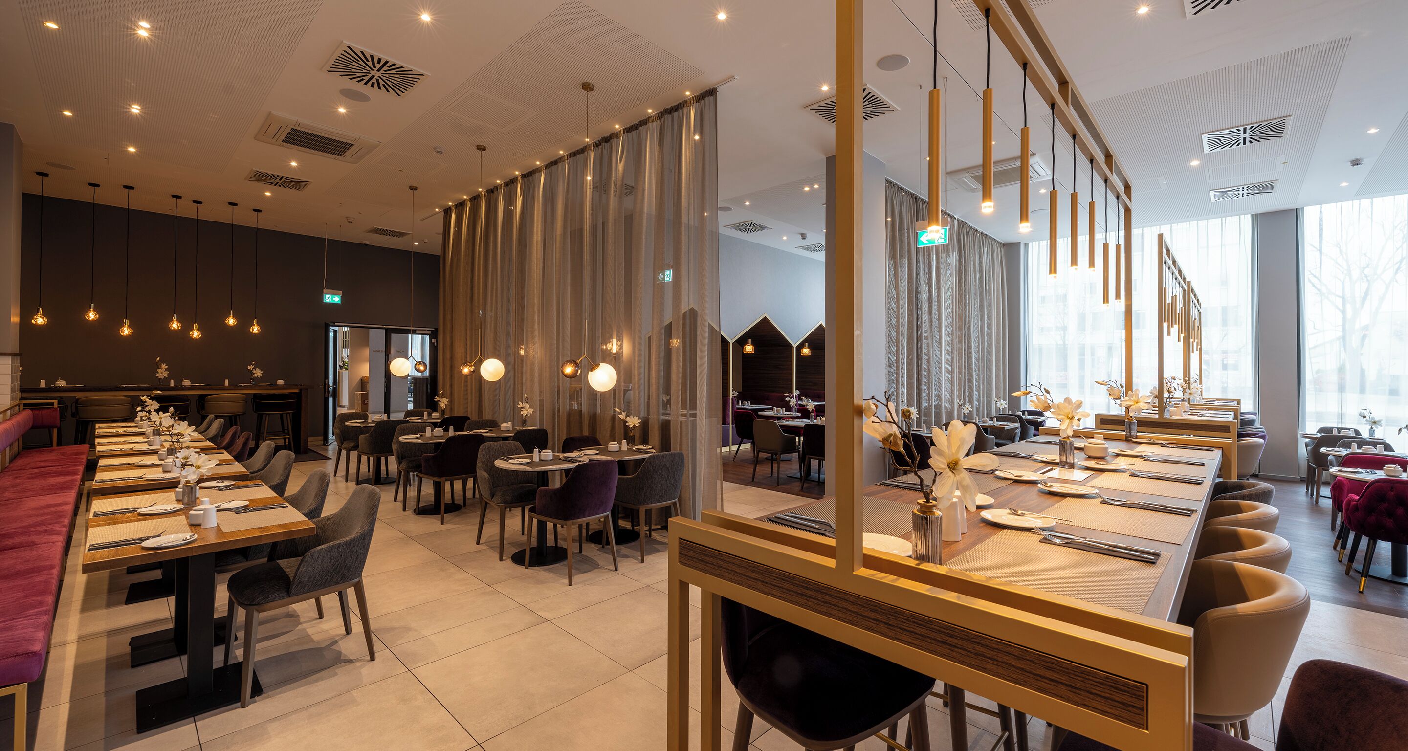 daily buffet breakfast (eur 19.9 per person)