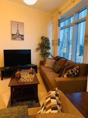 Twin Room | Living area - Downtown dubai views (Dubai)