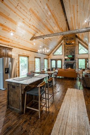 Interior - The Roosevelt- Perfect for all! Hot Tub, Free WiFi, FREE Firewood! (Broken Bow)