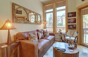 Condo, 2 Bedrooms | Living area | TV - First Floor Condo, Outstanding Location - TX106 by Redawning (Copper Mountain)