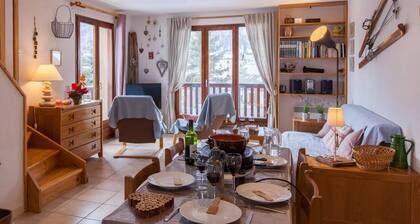 Terrasse, parking, tĂ©lĂ©vision, 80mÂČ, Serre Chevalier