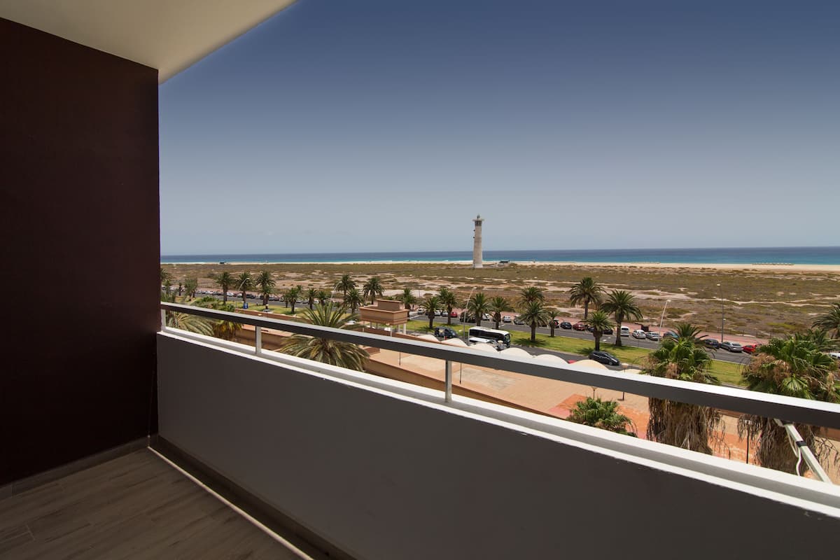 Vista a la playa o el mar