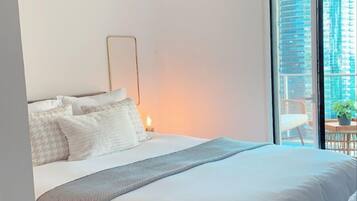 2 chambres, bureau, fer et planche à repasser, Wi-Fi gratuit