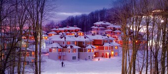Cozy Mountaintop Condo at Crystal Mountain Resort with Amazing Fall Colors!