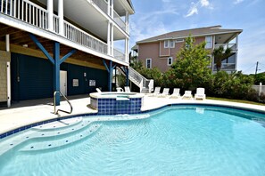 Pool - North Litchfield Beach - Ocean Side - Private Pool & Hot Tub (Pawleys Island)