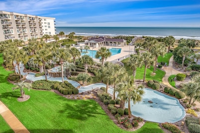 Oceanfront Condo-Litchfield by the Sea-Community Pool & Hot Tub