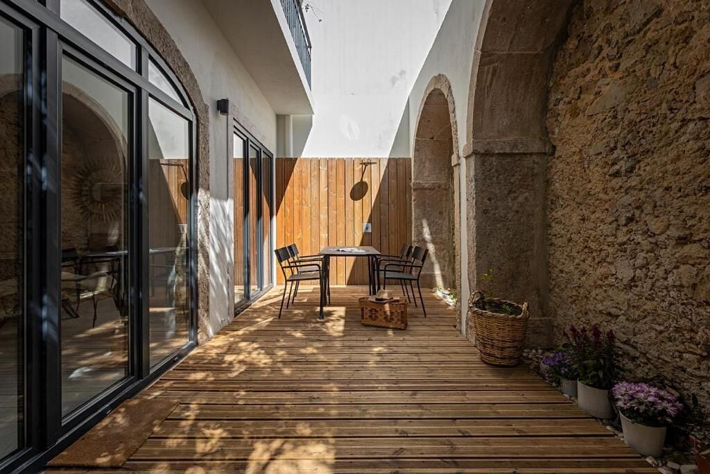 Deluxe One-Bedroom Apartment, Private Garden | Terraço/pátio